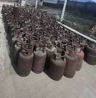 Бытовой газовый баллон, Наполнение: Пропан, Б/у, Оптом, В розницу