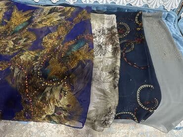 веш: За все 500с Платки и шарфы 🧣 беретка 3шт платки от Jannat accessories — 3