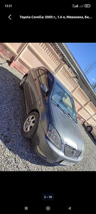 тойота королла хетчбек: Toyota Corolla: 2003 г., 1.4 л, Ручные, Бензин, Хэтчбэк — 1