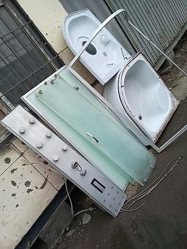 Поддоны для душа: Бу душевая кабина размер 1/1 состояние хорошее разобранном виде все — 2