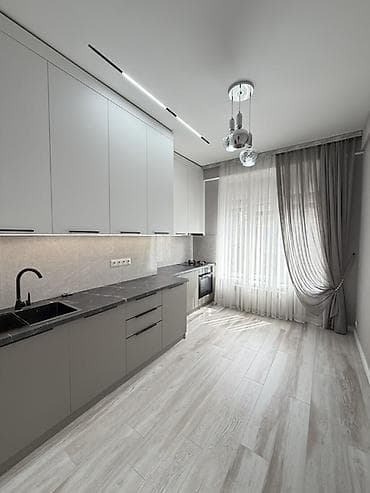 квартира гроздь: 2 комнаты, 57 м², Элитка, 7 этаж, Дизайнерский ремонт — 1