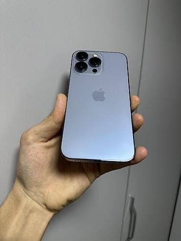 коробка iphone 13 pro max: IPhone 13 Pro, Б/у, 256 ГБ, Sierra Blue, Коробка, 91 % — 4