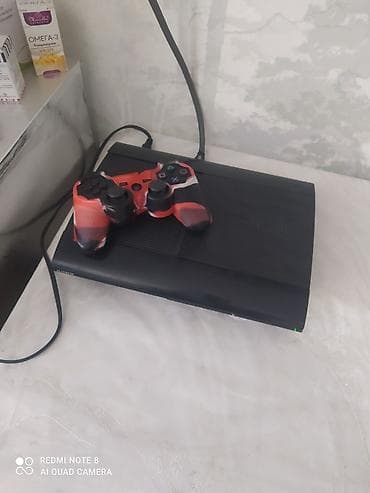 Видео оюндар жана приставкалар: Игровая консоль Sony PlayStation 3 Super Slim (чёрная) - Форм‑фактор — 1
