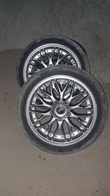 колёса на матиз: Колеса в сборе 215 / 45 / R 17, Лето, Б/у, Комплект, Легковые, Литые, отверстий - 5 — 1