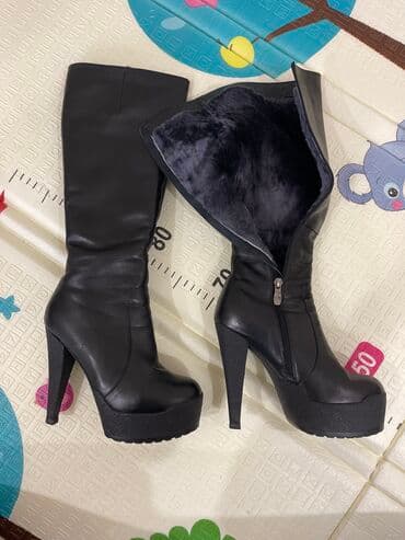 Спецодежда: Сапоги зимние натуральная кожа и мех одевала 1 раз размер 37 — 1