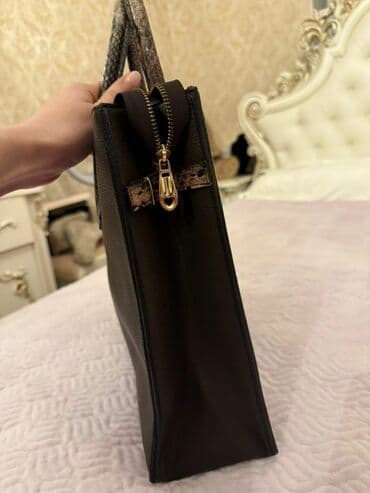 ремень кожаный мужской: Сумка Balenciaga Paris, формат tote. - Цвет: темно‑коричневый. - — 4