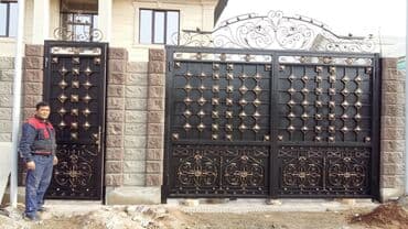 ремонт секционных ворот: Сварка | Навесы, Козырьки, Камины Высотные работы, Доставка, Гарантия — 18