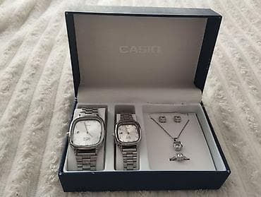 обручальный кольцо: Набор часов и украшений в подарочной коробке CASIO. Состав набора: - — 1