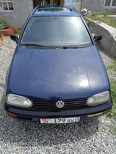 Volkswagen: Volkswagen Golf: 1996 г., 1.8 л, Кол менен иштөөчү, Бензин, Хетчбек — 2