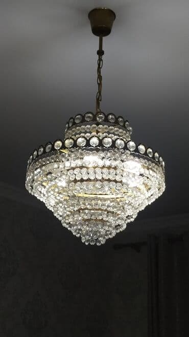 купить люстру в зал: Продаю хрустальную люстру производства ЧССР . В идеальном состоянии — 3