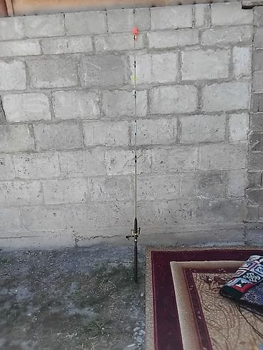 бишкек рыбалка: Поплавочная удочка с катушкой и оснащением.3 - Тип: телескопическое — 1
