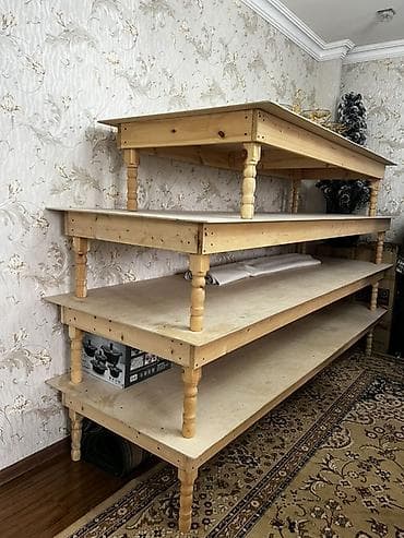 Стол для кафе, Прямоугольный at lalafo.kg Стол для кафе, Прямоугольный