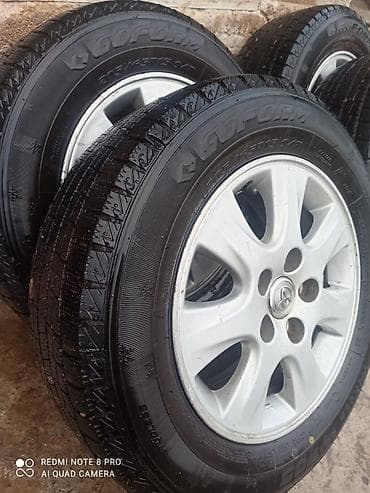 Дөңгөлөктөр монтажда 205 / 65 / R 15, Кыш, Комплект, Куйма, тешиктери - 4 — 4