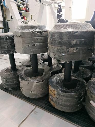 Разборные гантели в спортивном магазине SPORTWORLDKG Большой