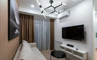 аренда квартира дордой: 2 комнаты, Душевая кабина, Постельное белье, Кондиционер — 3