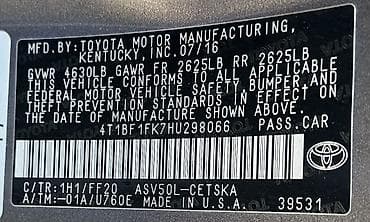 тюнинг тойота: Toyota Camry: 2016 г., Автомат, Бензин, Седан — 9