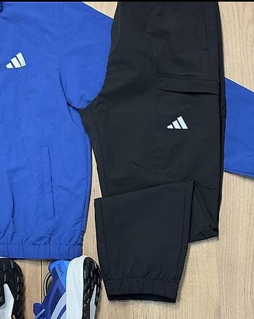 секс платье: Мужской спортивный костюм, S, XL, 2XL, Adidas, Новый, цвет - Голубой, Платная доставка, Самовывоз — 2