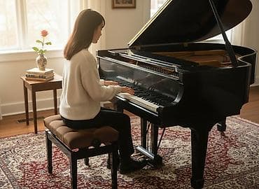 Пианино Upright “Красный Октябрь” (инструмент вертикального типа) -