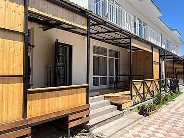 голубой иссык куль пансионат: Коттедж, PARIS-1 ЦО Париж, Чок-Тал, Детская площадка, Парковка, стоянка, Охраняемая территория — 2