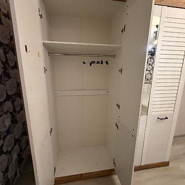 деревянный диван: Шифоньер, шкаф для одежды, Прямой — 5