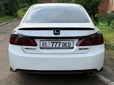 Honda Accord: 2013 г., 2.4 л, Вариатор, Бензин, Седан — 4