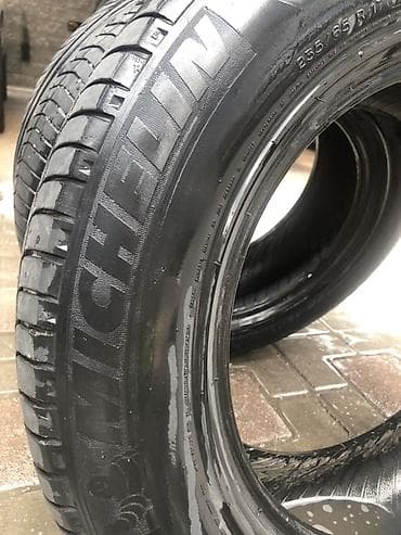 240: Шины 235 / 65 / R 17, Лето, Б/у, Пара, Легковые, Michelin — 2