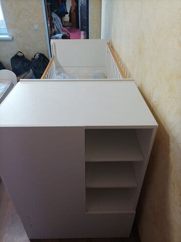 детская кровать бу: Продаю кроватку трансформер в отличном состоянии + матрас — 6