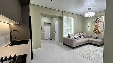 пионер плюс: 2 комнаты, 50 м², Элитка, 7 этаж, Дизайнерский ремонт — 2