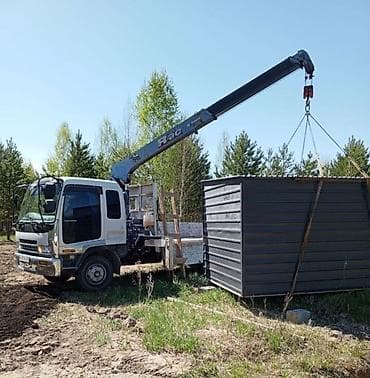 kran: Стрела 10 м, 5 т, Борт 12000 кг — 10