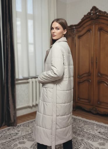 шерстяные кофты женские больших размеров: Продаю абсолютно новое, фирменное женское пальто/пуховик длины миди в — 3