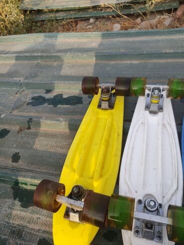 кроссовки ролики: Пенниборды (мини-скейтборды) в ассортименте. Характеристики: - Дека — 4