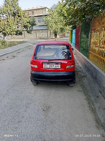 lexus es 2016: Daewoo Matiz: 2008 г., Механика, Бензин, Хэтчбэк — 5