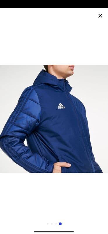 брендовые мужские спортивные костюмы из турции: Мужская куртка, S, M, L, Adidas, Новый, цвет - Синий, Платная доставка, Самовывоз — 4