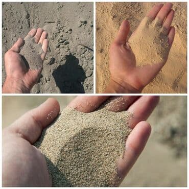 блок песка: Песок, Ивановский карьер, В кубах, Зил — 4