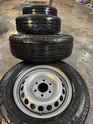 грузовой газел: Колеса в сборе 235 / 65 / R 16, Всесезонная, Б/у, Комплект, Грузовики/Автобусы, Железные, отверстий - 4 — 9
