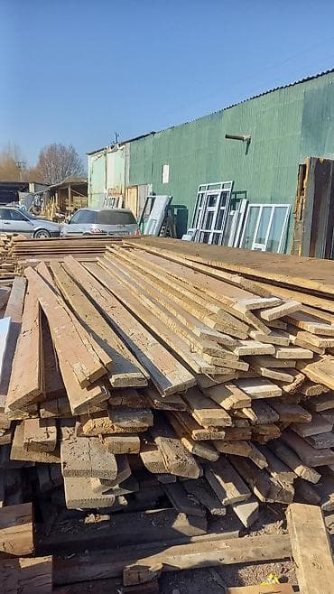 Доска/брус Б/У обрезной и необрезной,рейка,азбезт труба б/у,ориентир