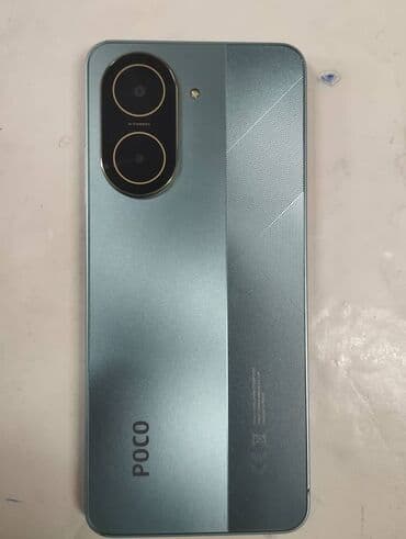 Poco C71, Б/у, 128 ГБ, цвет - Голубой, 1 SIM, 2 SIM