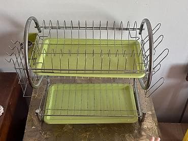 Сушилка для посуды двухэтажная. В идеальном состоянии. Всё целое at lalafo.kg Сушилка для посуды двухэтажная. В идеальном состоянии. Всё целое