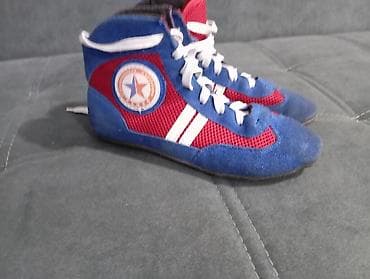 Борцовки для единоборств - Модель: высокие борцовки с шнуровкой - — 1