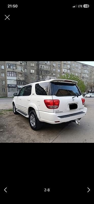 Транспорт: Toyota Sequoia: 2004 г., 4.7 л, Автомат, Бензин, Жол тандабас — 2
