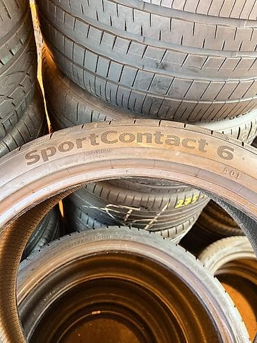 Унаа: Шиналар 285 / 30 / R 21, Жай, Колдонулган, Комплект, Германия, Continental — 8