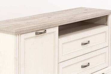 телевизор подставку: Тумба под ТВ 1Д 2Я (Monako RTV 1D2SN), коллекции Монако, Сосна Винтаж — 6