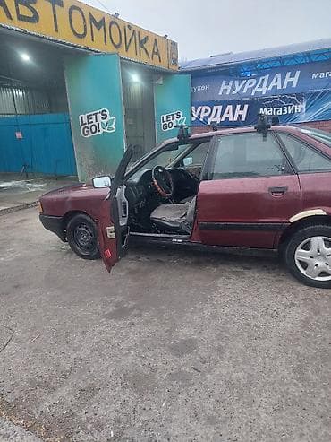 мотор фольсваген: Audi 80: 1990 г., 1.8 л, Кол менен иштөөчү, Бензин, Седан — 2