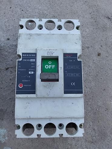 Автоматические выключатели и рубильник, 3‑полюсные 1) DELIXI Electric at lalafo.kg Автоматические выключатели и рубильник, 3‑полюсные 1) DELIXI Electric