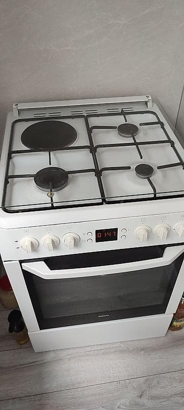 чуки: Комбинированная плита BEKO с духовкой - Рабочая поверхность: 4 — 3