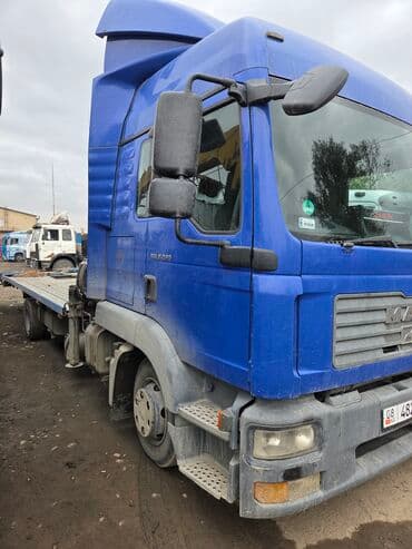 купить фуру с прицепом бу: Грузовик, MAN, Дубль, 6 т, Б/у — 2