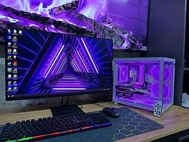 Компьютер, ядер - 8, ОЗУ 16 ГБ, Игровой, Новый, Intel Core i3, NVIDIA GeForce RTX 3050, HDD + SSD