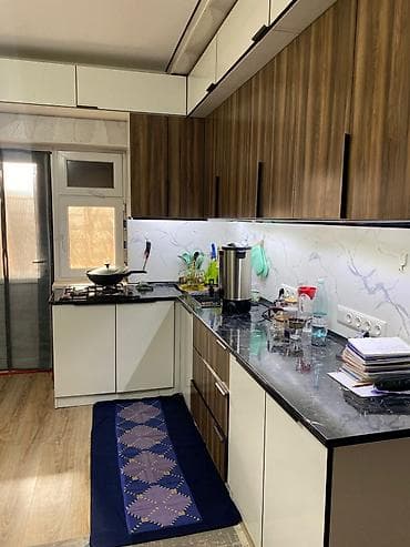 Креслолор: Ашкана гарнитуру, түсү - Күрөң, Жыгач — 1