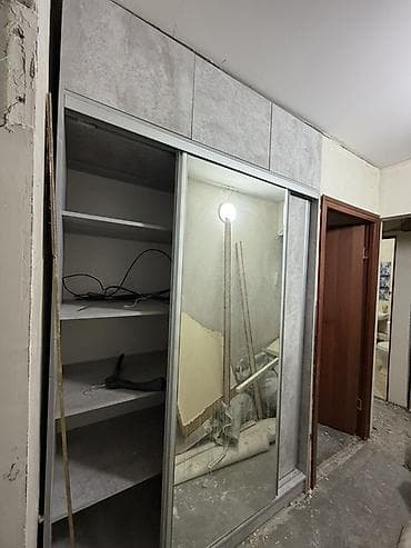 шкафы купе мебель: Шкаф-прихожая, С зеркалом, ЛДСП — 2