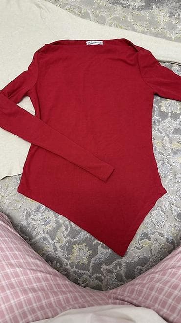 Жеке буюмдар: Базовые лонгсливы с длинным рукавом, комплект из 4 штук за 1200 сом — 4